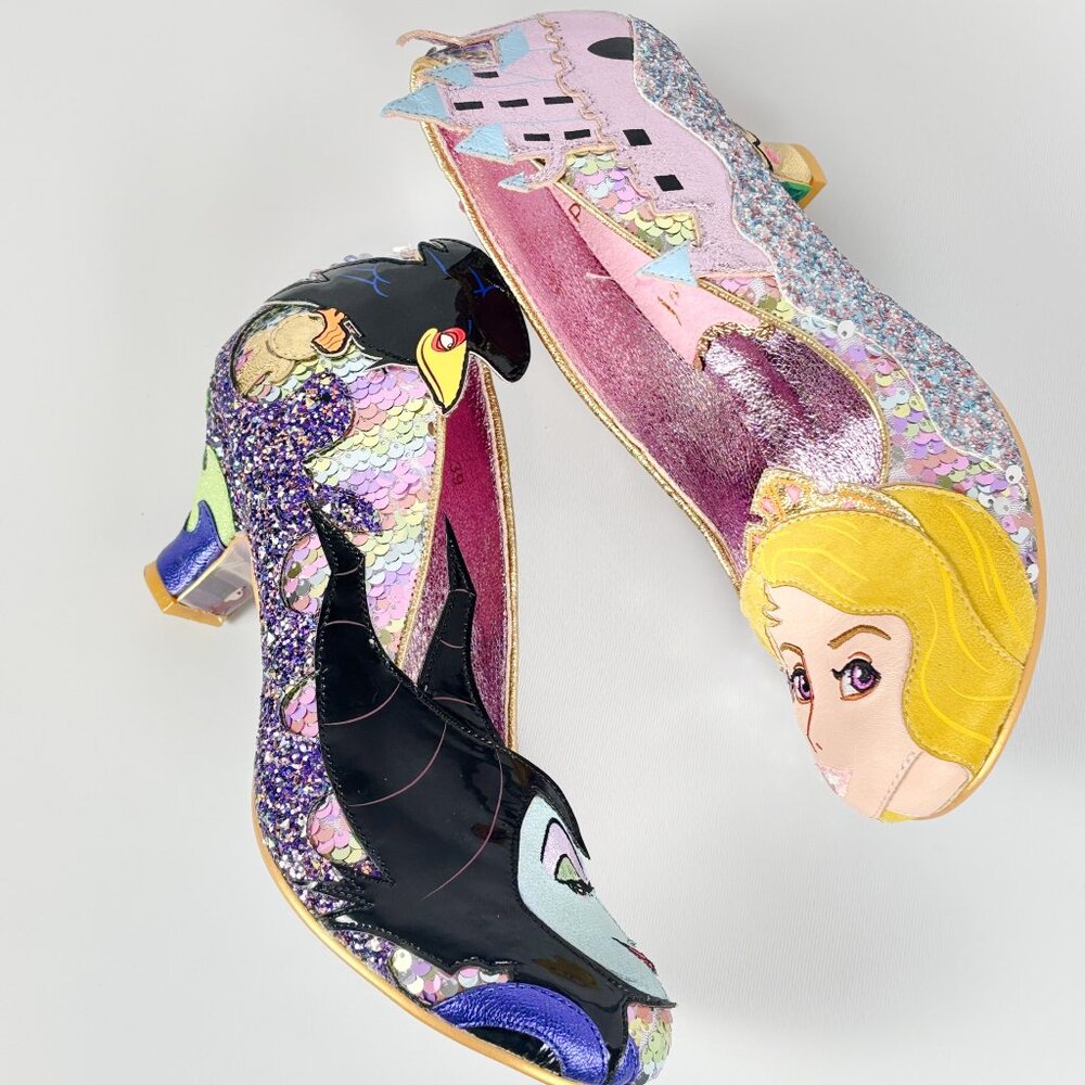 Irregular Choice Touch the Spindle! Sleeping Beauty Heels – Size 39